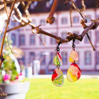 Boucles jaune claire