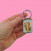 Chanteuse porte cle