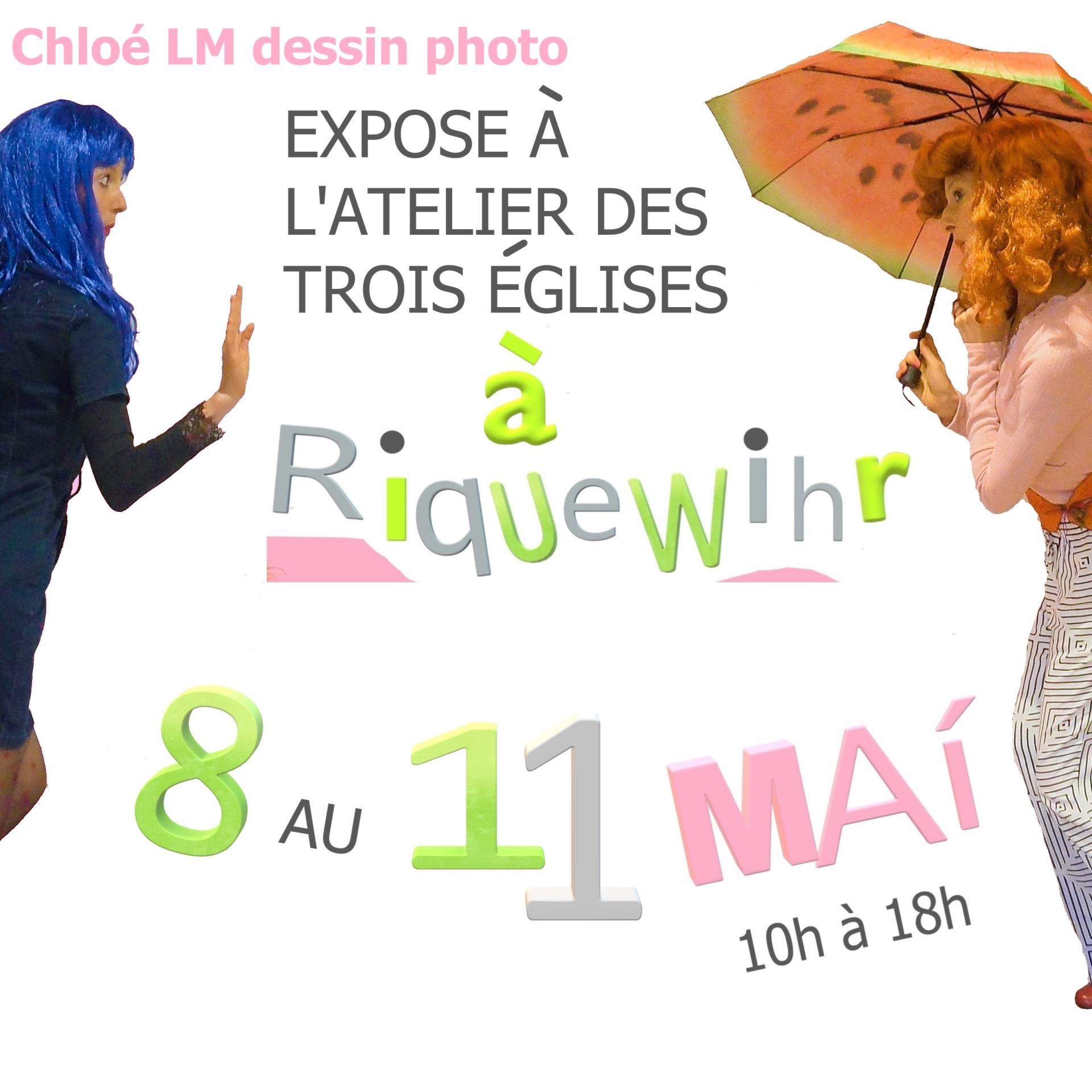 Expo dessin/photo à Riquewihr