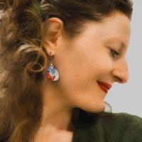 Boucles reflets dans l'eau