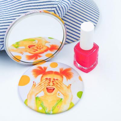 Miroir femme rousse 