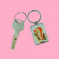 Porte cle chanteuse tulipe