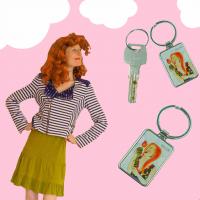 Porte-clé *Chanteuse*