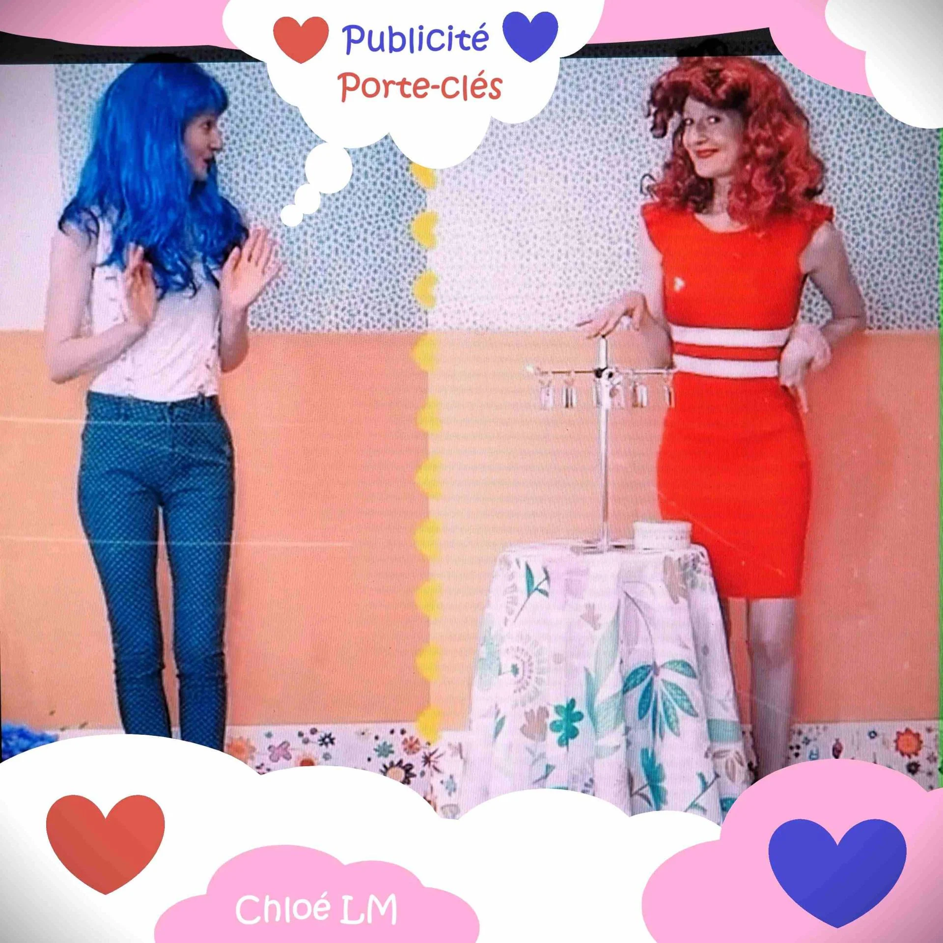 Justine et Lili mes fidèles clientes