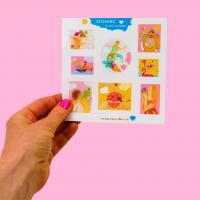 Stickers dessins mer 